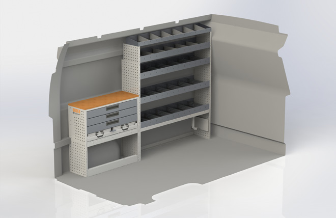 Equipamiento furgoneta MAXXORDER ORDER-9KT2535004