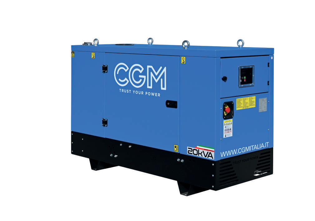 ELECTROGENERADOR INSONORIZADO 10 kVA — MOTOR PERKINS — ALTERNADOR LEROY SOMER